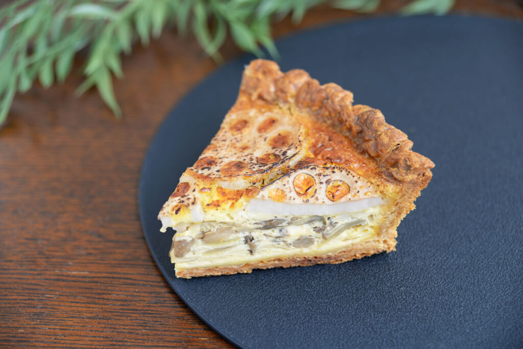 きのこのキッシュ