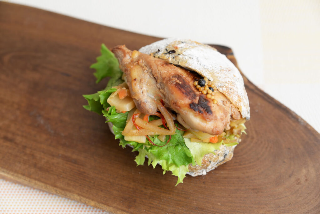 自家製どろダレチキンときんぴらひじき