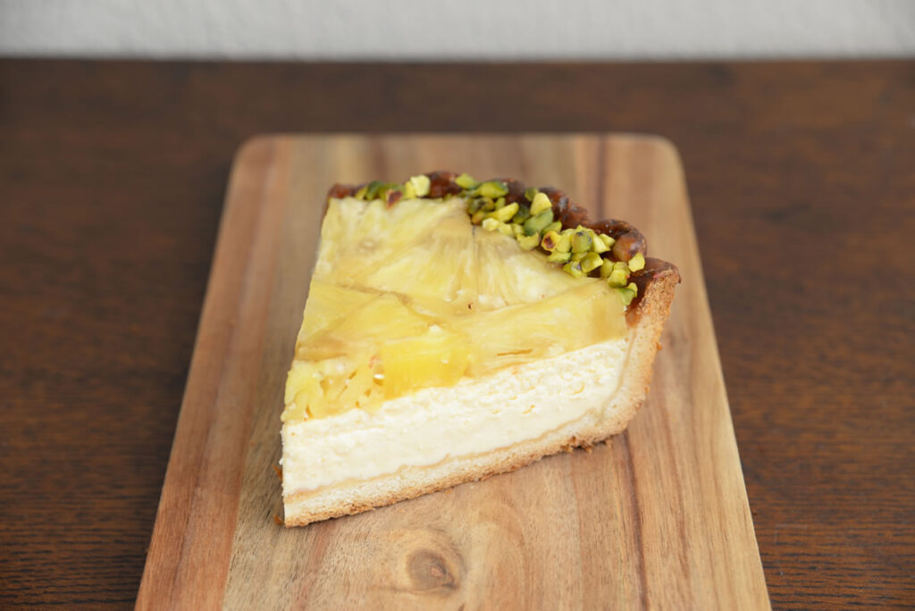 台湾パインのチーズタルト