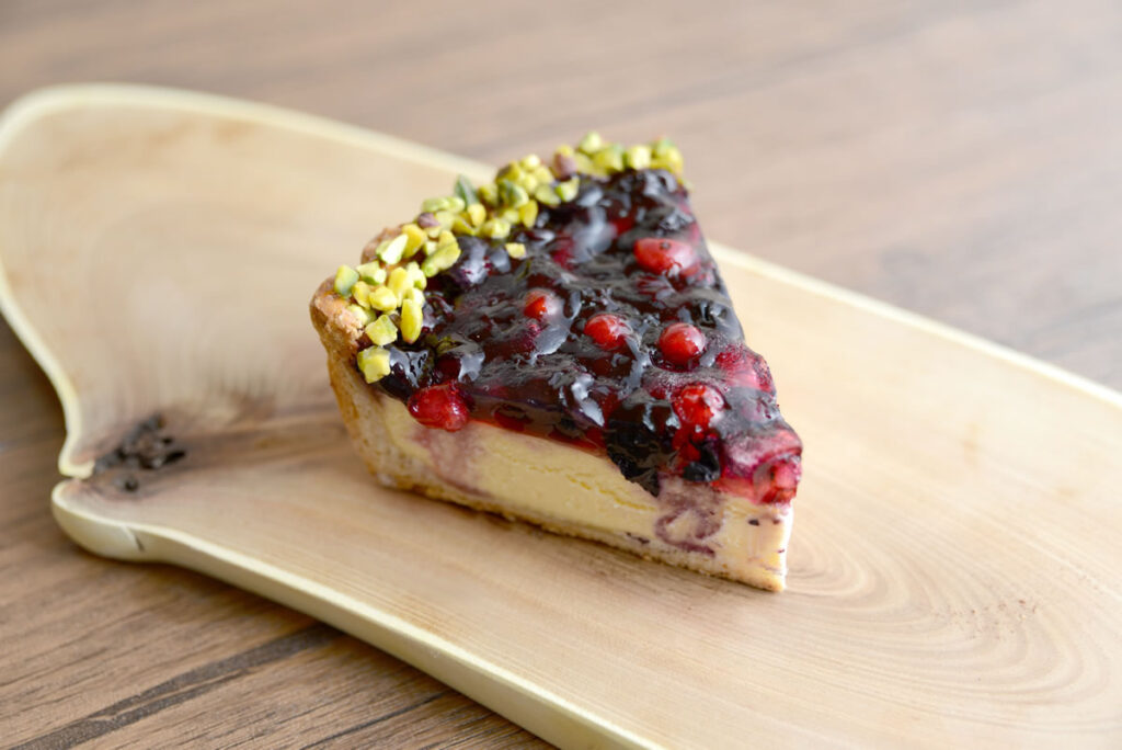 ブルーベリーチーズタルト